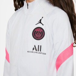 NIKE Paris Saint Germain Strike Trainingsanzug Kinder pure platinum/black/hyper pink S (104-110 cm)