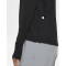 NIKE Element 1/2-Zip Laufshirt Damen black/reflective silver XS