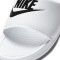 NIKE Victori One Badelatschen Damen white/black/white 39
