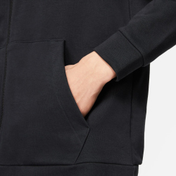 NIKE Dri-FIT Trainings-Kapuzenjacke 010 - black/white S