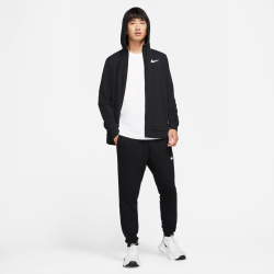 NIKE Dri-FIT Trainings-Kapuzenjacke 010 - black/white S