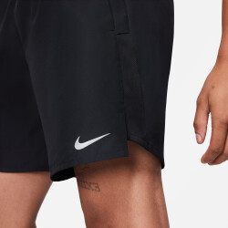 NIKE Challenger 7" Laufshorts Herren black/reflective silver S