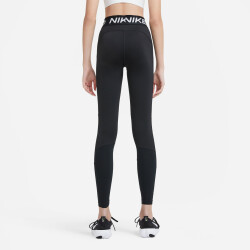 NIKE Pro Leggings Mädchen black/white XS (122-128 cm)