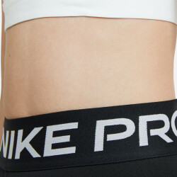 NIKE Pro Leggings Mädchen black/white XS (122-128 cm)