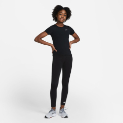 NIKE Pro Mädchen Funktionsshirt black/white M...
