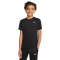 NIKE Miler Dri-FIT Trainingsshirt Kinder black S (128-137 cm)
