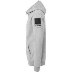 Kempa Status Kapuzenjacke grau melange S