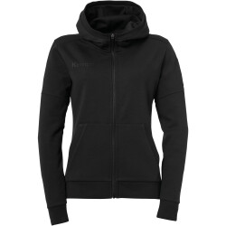 Kempa Status Kapuzenjacke Damen schwarz XS