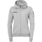 Kempa Status Kapuzenjacke Damen grau melange M