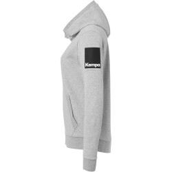 Kempa Status Kapuzenjacke Damen grau melange XXL