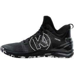 Kempa Attack Mid-Top Handballschuhe mit Michelin Laufsohle schwarz 39