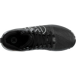 Kempa Attack Mid-Top Handballschuhe mit Michelin Laufsohle schwarz 39