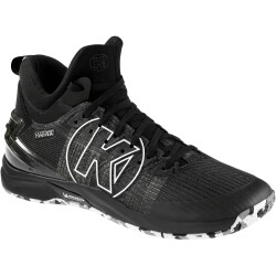 Kempa Attack Mid-Top Handballschuhe mit Michelin Laufsohle schwarz 47