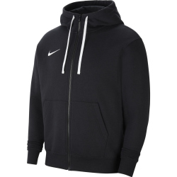 NIKE Park 20 Fleece Kapuzenjacke Herren black/white/white S