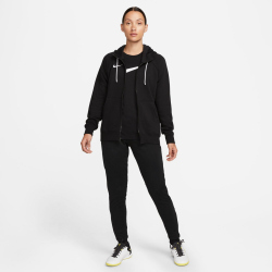 NIKE Park 20 Fleece Kapuzenjacke Damen black/white/white XS
