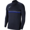 NIKE Dri-FIT Academy Fußball Zip-Sweatshirt Herren obsidian/white/royal blue/white S