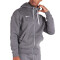NIKE Park 20 Fleece Kapuzenjacke Herren charcoal heathr/white/white S