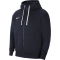 NIKE Park 20 Fleece Kapuzenjacke Herren obsidian/white/white S