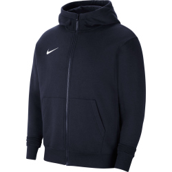NIKE Park 20 Fleece Kapuzenjacke Kinder obsidian/white XS...