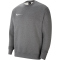 NIKE Park 20 Fleece Crew Sweatshirt Herren charcoal heathr/white S