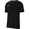 NIKE Park 20 Freizeit T-Shirt Herren black/white S