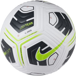 NIKE Academy Fußball white/black/volt 3