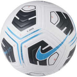 NIKE Academy Fußball white/black/lt blue fury 3