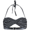 Stuf St. Tropez 4-L Damen Bandeau Bikini schwarz 38