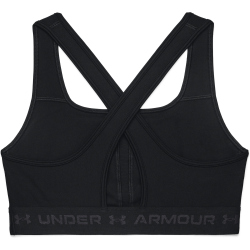 UNDER ARMOUR Armour Mid Crossback Sport-BH Damen black XS