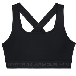 UNDER ARMOUR Armour Mid Crossback Sport-BH Damen black L