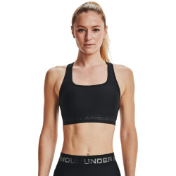 UNDER ARMOUR Armour Mid Crossback Sport-BH Damen black L