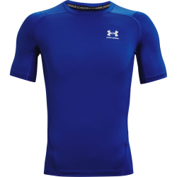 UNDER ARMOUR HeatGear kurzarm Funktionsshirt Herren royal...