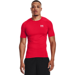 UNDER ARMOUR HeatGear kurzarm Funktionsshirt Herren red S