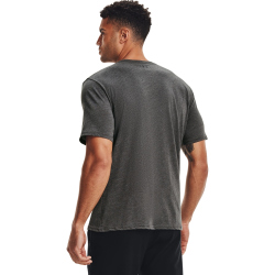 UNDER ARMOUR Sportstyle Left Chest Trainingsshirt Herren 019 - charcoal medium heather/black XL