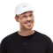 BUFF 5 Panel Cap r-solid white S/M