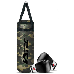 V3TEC Boxset aus Boxsack und Boxhandschuhen Kinder