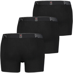 6er Pack PUMA Premium Sueded Cotton Boxershorts black S