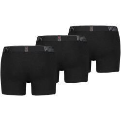 6er Pack PUMA Premium Sueded Cotton Boxershorts black S