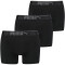 6er Pack PUMA Premium Sueded Cotton Boxershorts black S