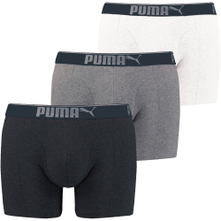 6er Pack PUMA Premium Sueded Cotton Boxershorts white /...