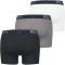 12er Pack PUMA Premium Sueded Cotton Boxershorts white / grey / black XXL