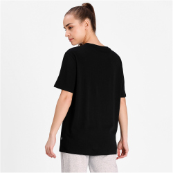 PUMA Essentials Logo Boyfriend T-Shirt Damen
