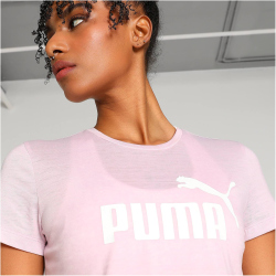PUMA Essentials Logo Heather T-Shirt Damen