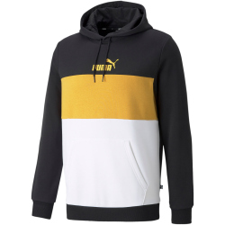 PUMA Ess+ Metallic Colorblock Fleece Hoodie Herren