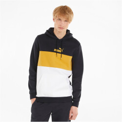 PUMA Ess+ Metallic Colorblock Fleece Hoodie Herren