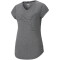 PUMA Train Favorite Heather Cat Trainingsshirt Damen charcoal heather/puma cat S