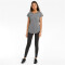 PUMA Train Favorite Heather Cat Trainingsshirt Damen charcoal heather/puma cat S