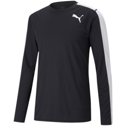 PUMA Cross The Line Training Sweatshirt PUMA black/PUMA white S