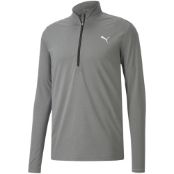 PUMA Cross The Line Training 1/4-Zip medium gray heather XL