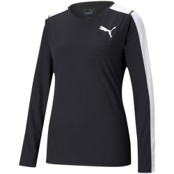 PUMA Cross The Line Training Sweatshirt Damen PUMA black/PUMA white S
